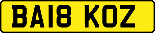 BA18KOZ