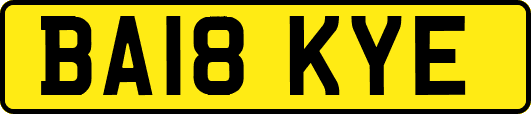 BA18KYE