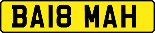 BA18MAH