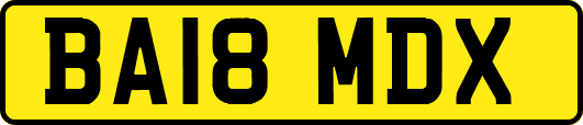 BA18MDX