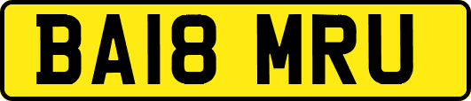 BA18MRU