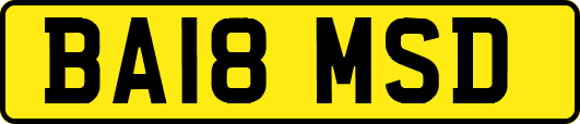 BA18MSD