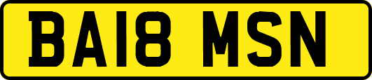 BA18MSN