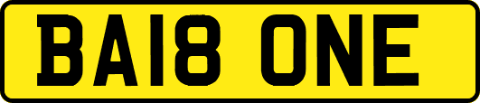 BA18ONE