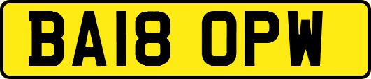 BA18OPW