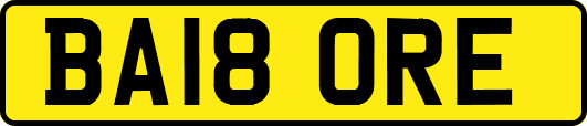 BA18ORE
