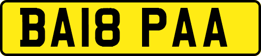 BA18PAA