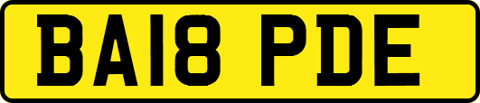 BA18PDE