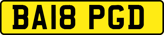 BA18PGD