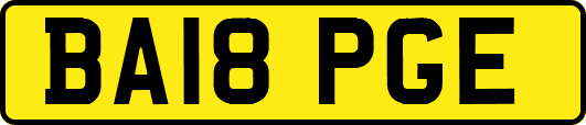 BA18PGE