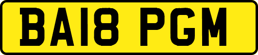 BA18PGM