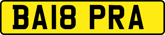 BA18PRA