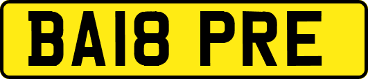 BA18PRE