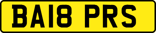 BA18PRS