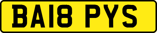 BA18PYS