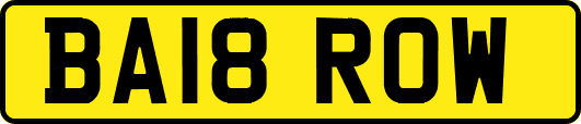 BA18ROW