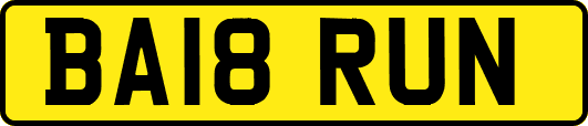 BA18RUN