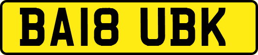 BA18UBK
