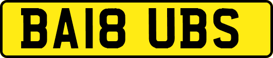 BA18UBS