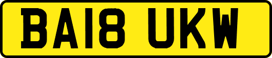 BA18UKW
