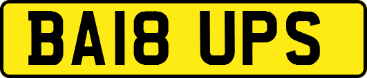 BA18UPS