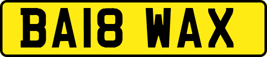 BA18WAX