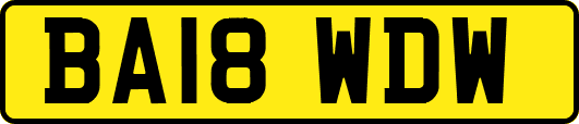 BA18WDW
