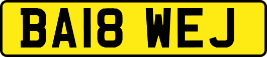 BA18WEJ