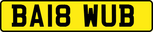 BA18WUB