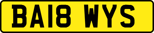 BA18WYS