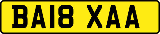 BA18XAA