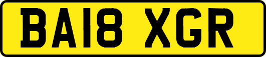 BA18XGR