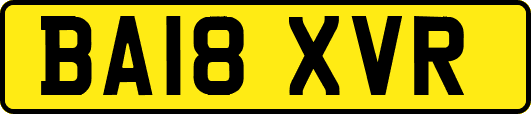 BA18XVR