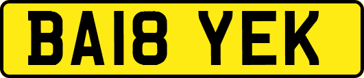BA18YEK