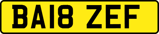 BA18ZEF