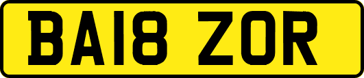 BA18ZOR