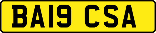 BA19CSA