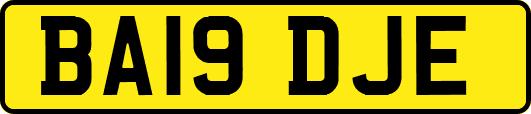 BA19DJE