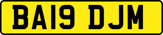 BA19DJM