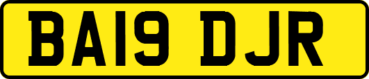 BA19DJR