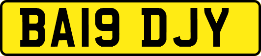 BA19DJY
