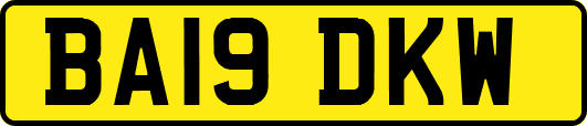 BA19DKW