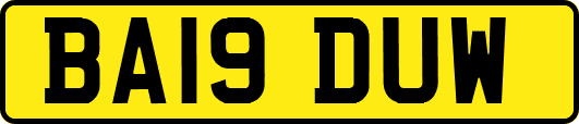 BA19DUW