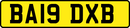 BA19DXB