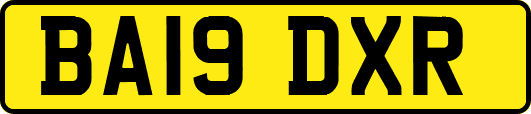 BA19DXR