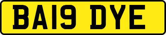 BA19DYE