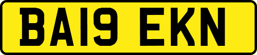 BA19EKN