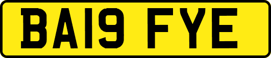 BA19FYE