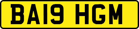 BA19HGM