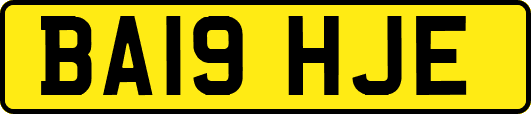 BA19HJE